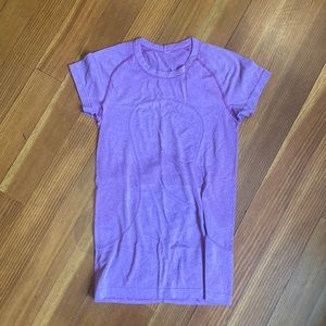 Lululemon Run Swiftly Text Short Sleeve